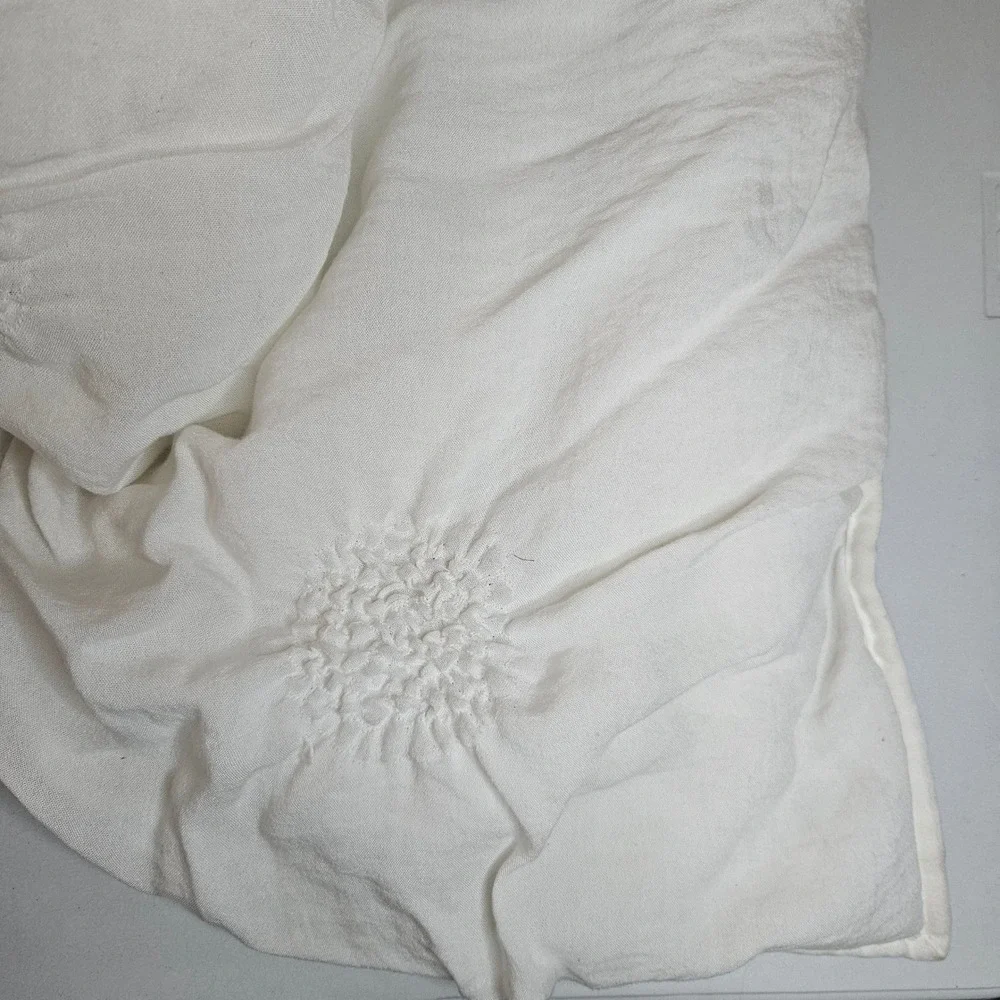 Soft Surroundings Queen Lombardi Comforter Cream